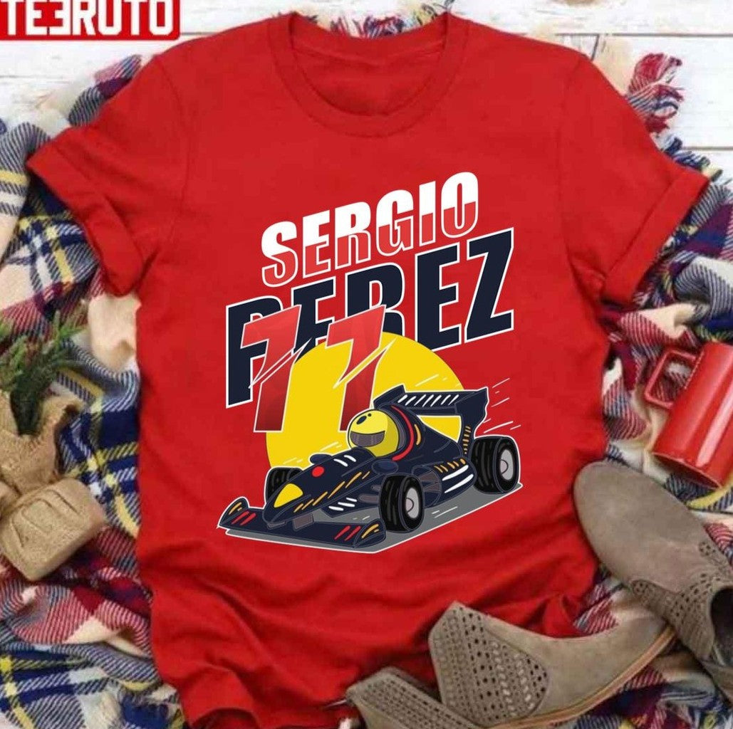 Sergio Perez Checo The Number 11 Legend Of Racing Unisex Sweatshirt