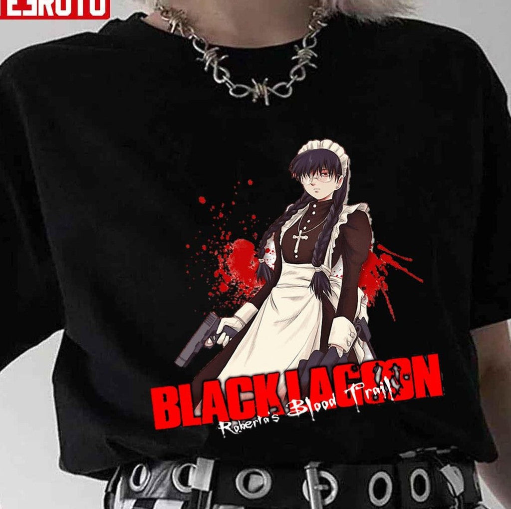 Roberta's Blood Trail Black Lagoon Anime Unisex T-shirt