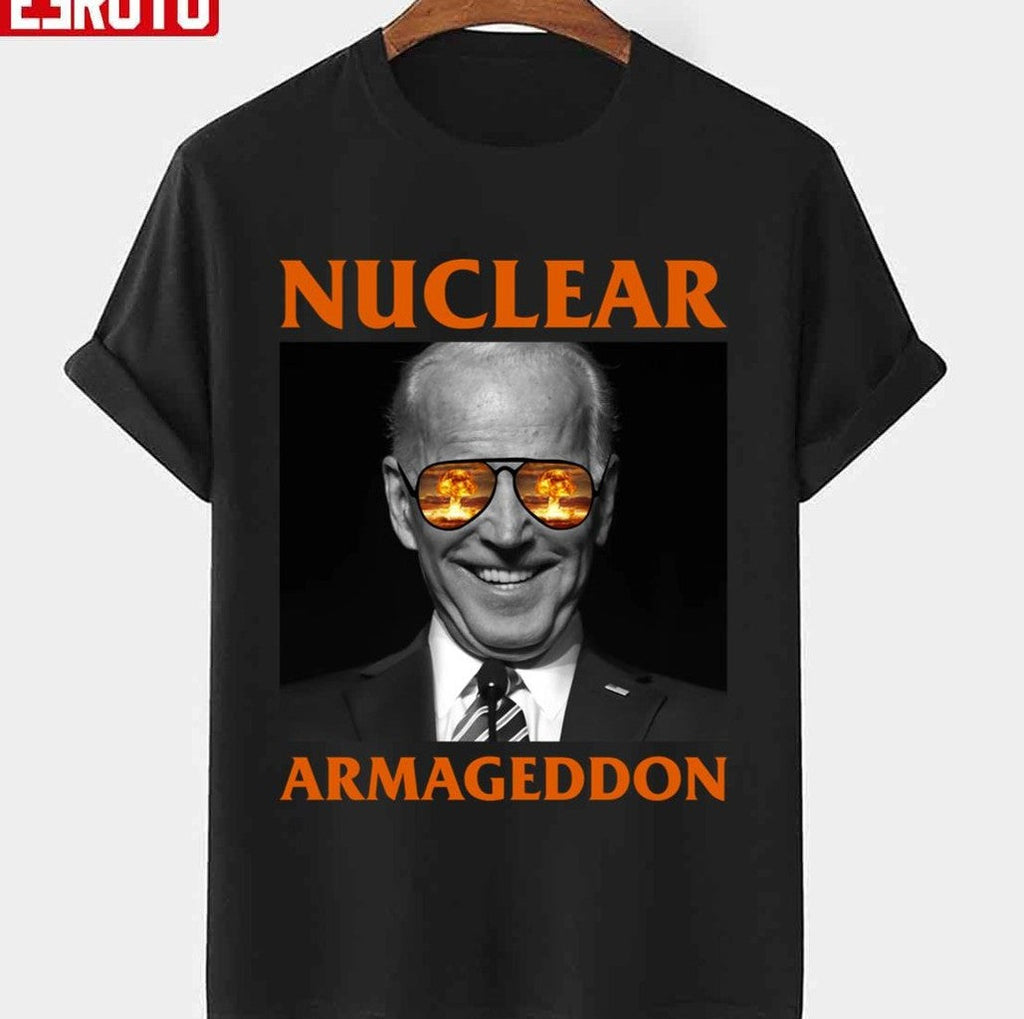 Biden Nuclear Armageddon Dark Brandon Unisex T-shirt