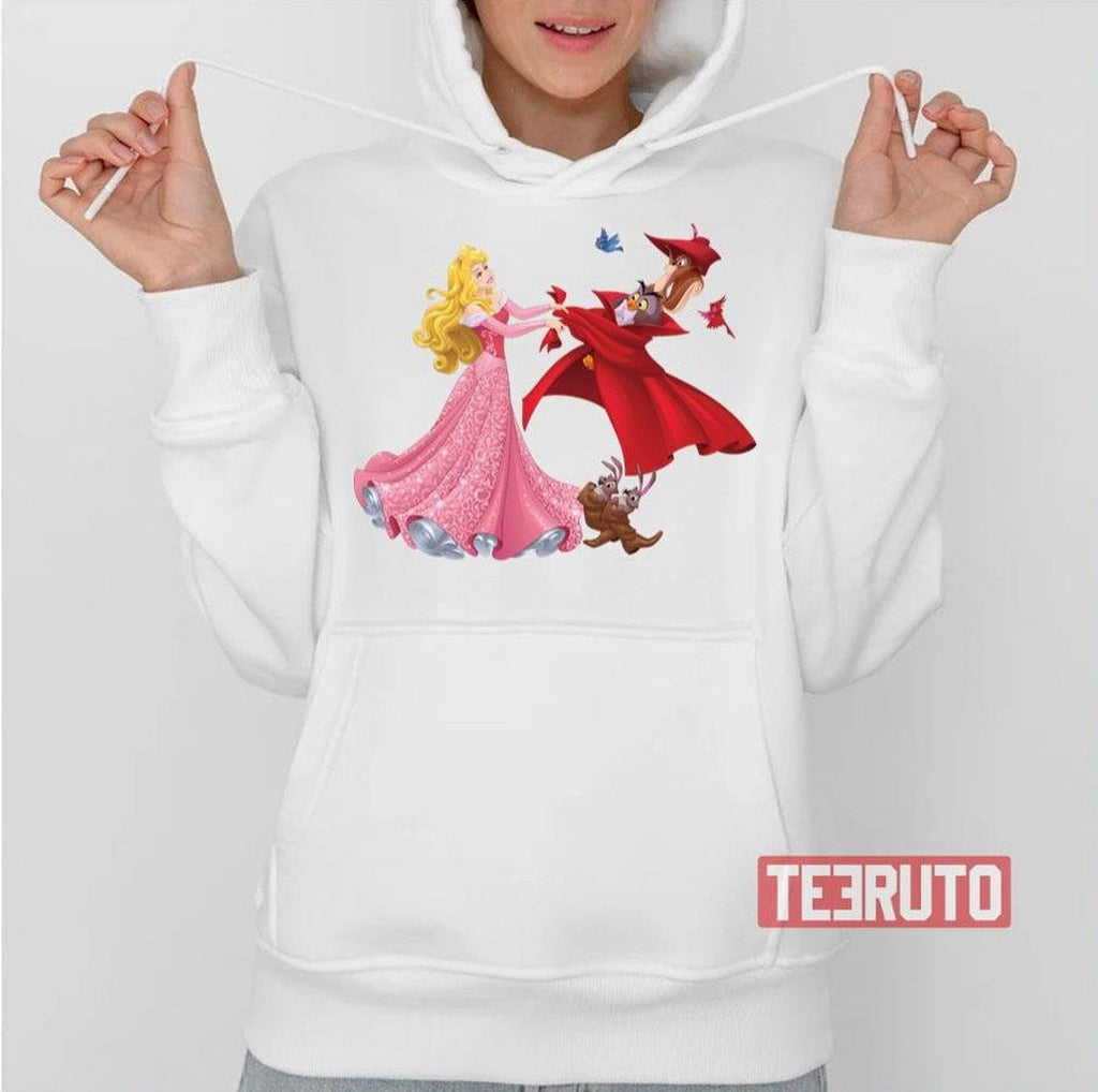 Princess Aurora And Forest Animals Sleeping Beauty Unisex T-Shirt