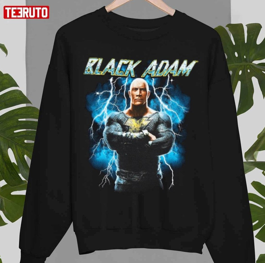 Black Adam The Thunder Hero The Rock Unisex Sweatshirt