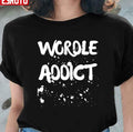 Nerdle Obsessed Funny Wordle Unisex T-Shirt