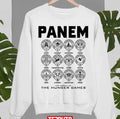 Retro The Hunger Games Main Poster Unisex Sweatshirt