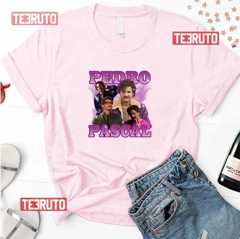 Another Pink Art Pedro Pascal Unisex T-Shirt