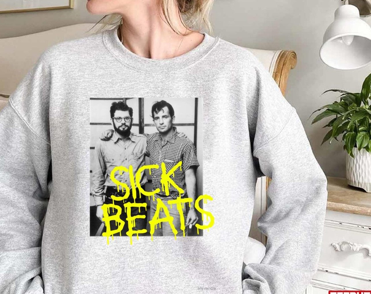 Sick Beats 90s Album Cover Unisex Sweatshirt