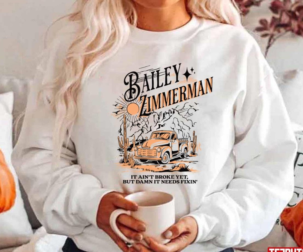 Sunshine Bailey Zimmerman Where It Ends Unisex Hoodie