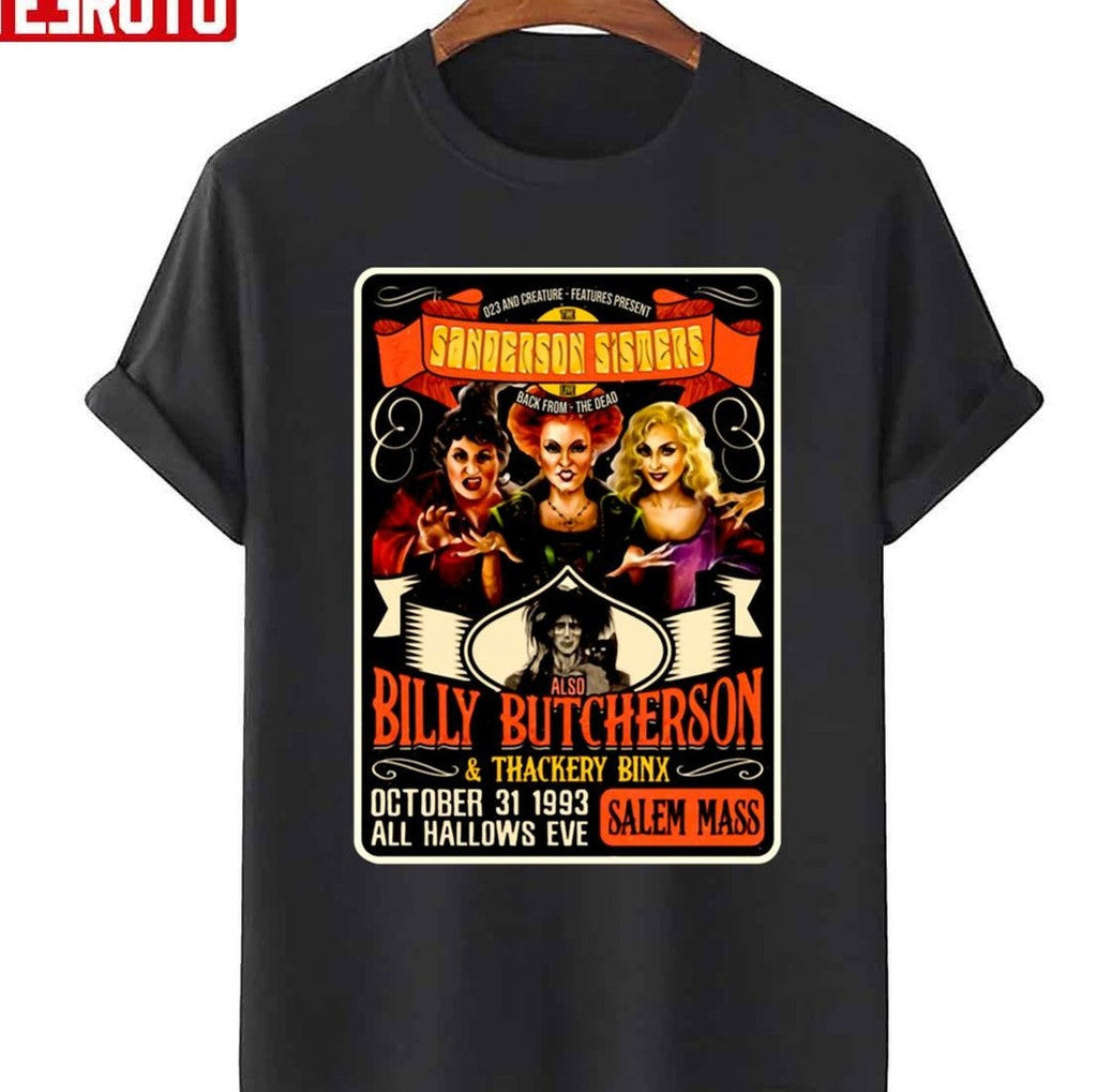 Sanderson Sister Billy Butcherson Halloween Unisex T-Shirt