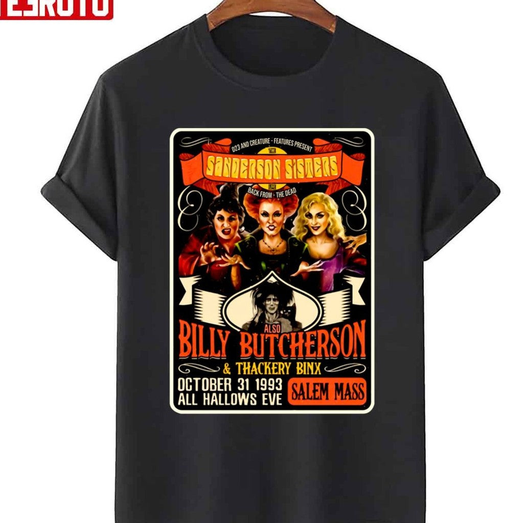 Sanderson Sister Billy Butcherson Halloween Unisex T-Shirt