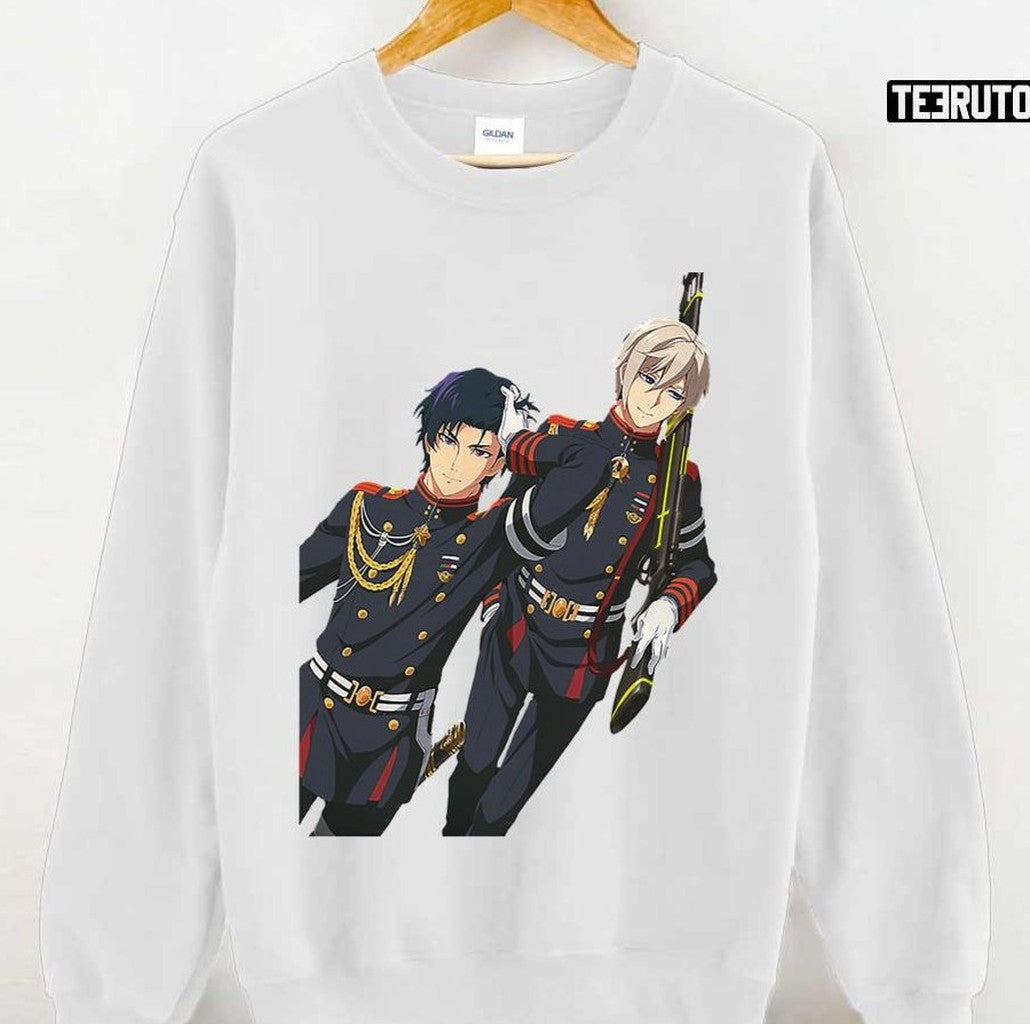 Seraph of the End Yuichiro Mikaela Vampire Guren Ichinose Retro Wave Unisex T-shirt