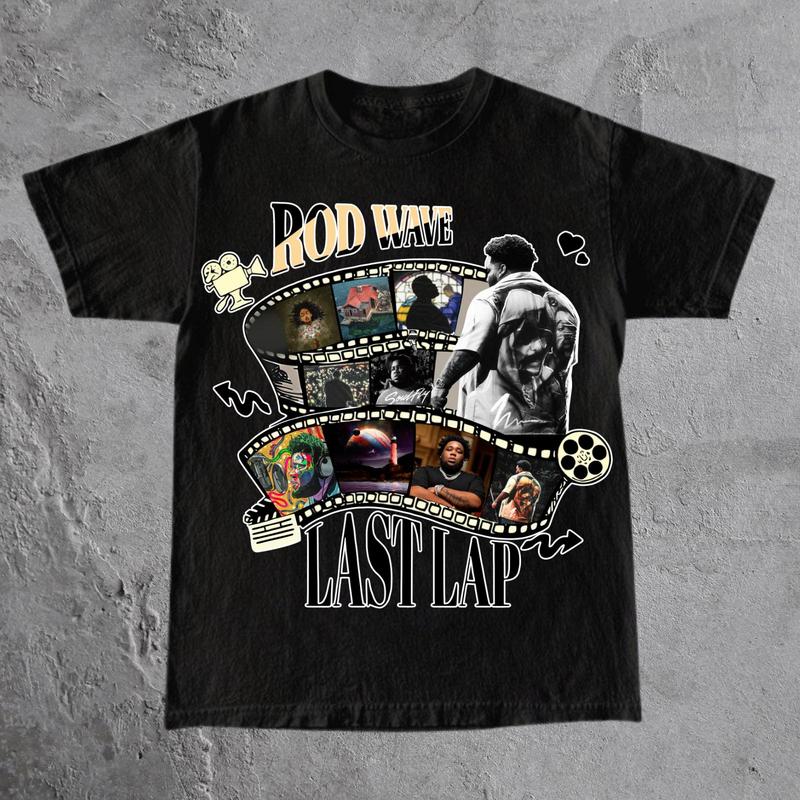 Rod Wave Last Lap Tour Concert 2024 Tshirt Sweatshirt, Country Music, Singer Fan, Tour Music 2024 Shirt, Unisex Sweater Pullover Tee
