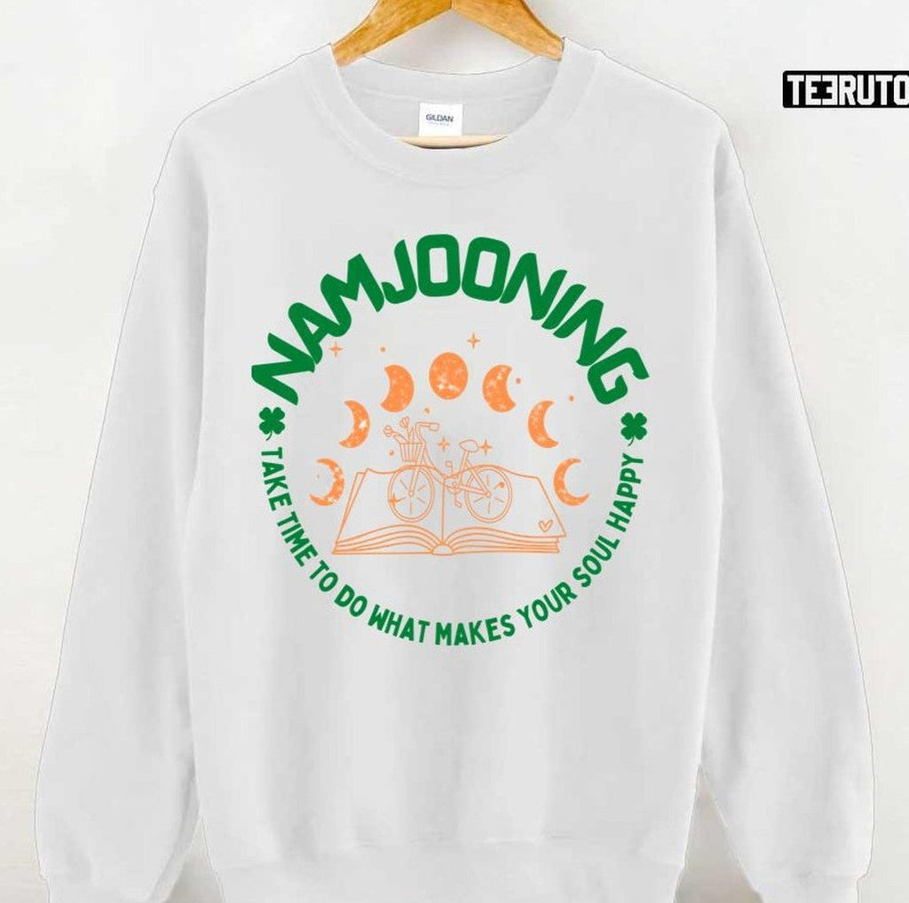 Namjooning Quote Bicycle Moon BTS RM Unisex Hoodie