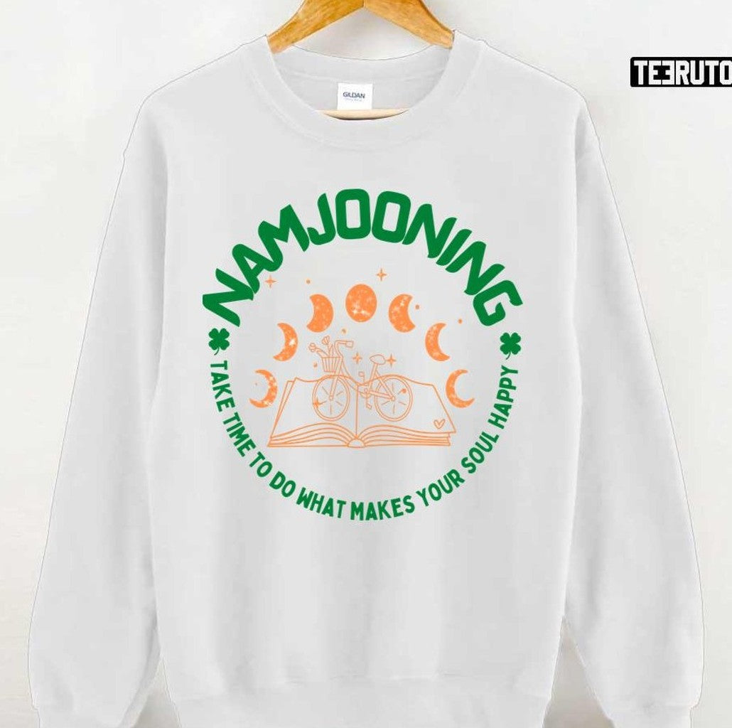 Namjooning Quote Bicycle Moon BTS RM Unisex Hoodie