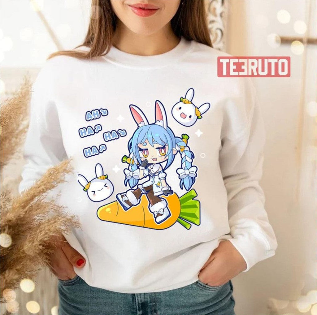 Pekora Hololive And The Big Carrot Unisex T-Shirt