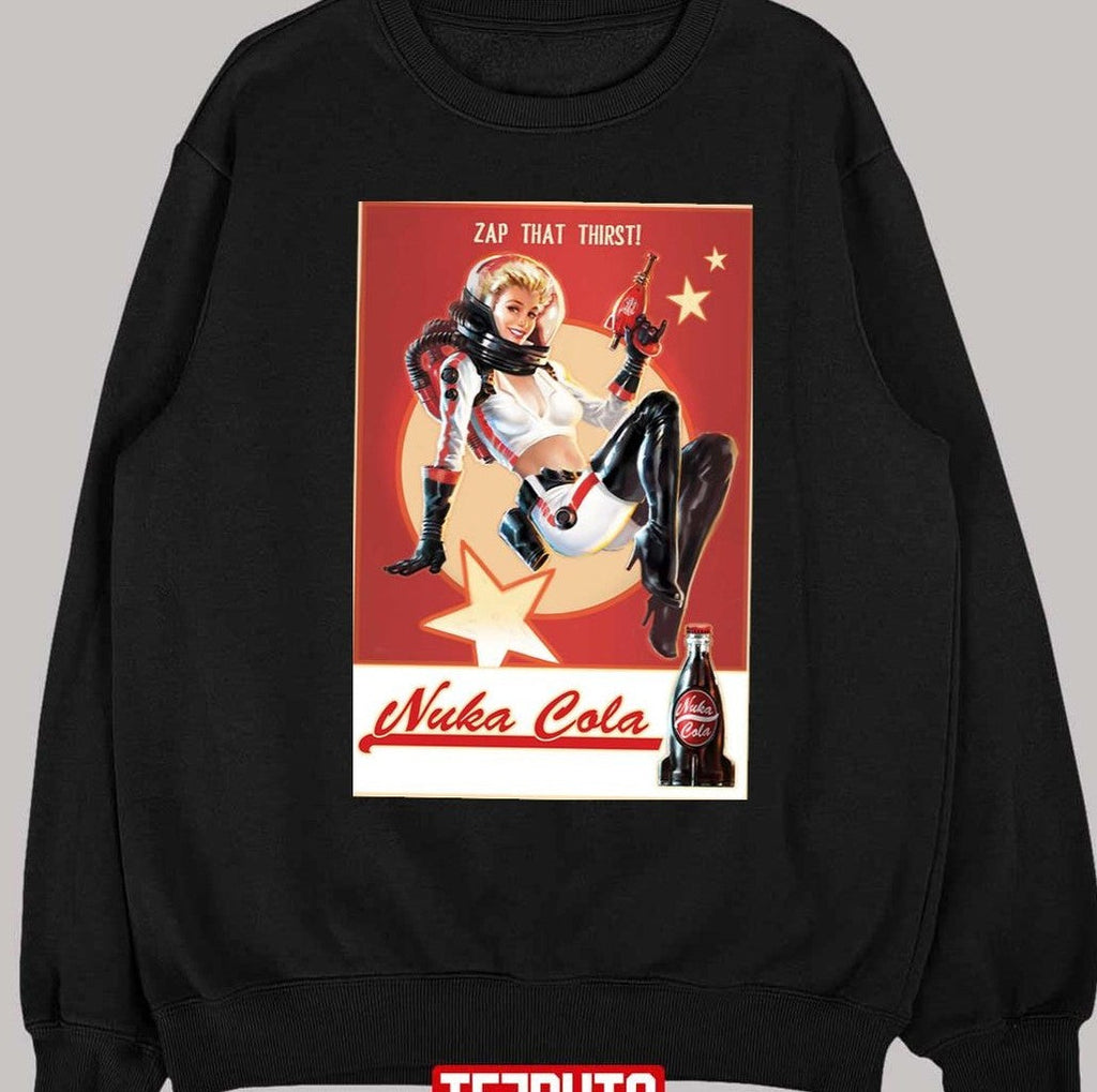 Nuka Cola Zap That Thirst Fallout Game Unisex T-Shirt
