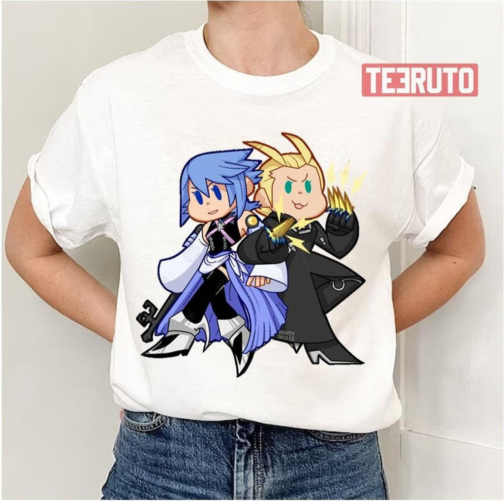Aqua And Larxene Kingdom Hearts Unisex T-Shirt