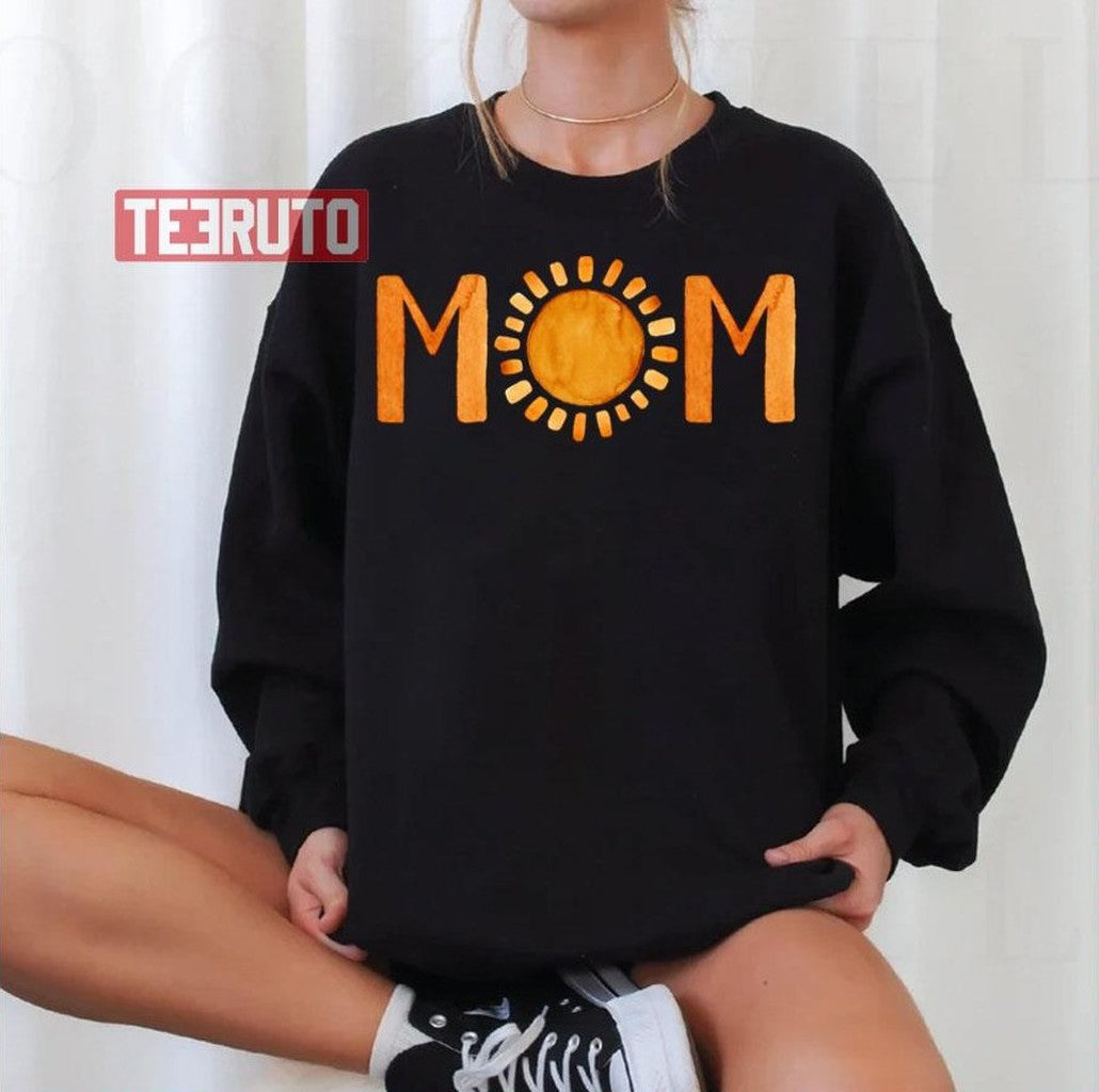 Mom Watercolor Yellow Sunshine Mother's Day Unisex T-Shirt