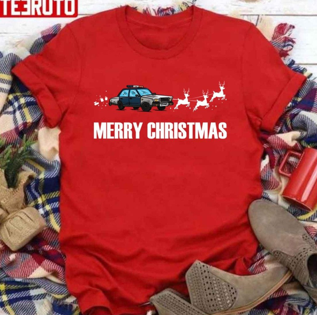 Police Officer Christmas Unisex Sweatshirt