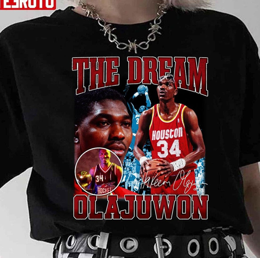 The Dream Basketball Hakeem Olajuwon Legend Signature Unisex Sweatshirt