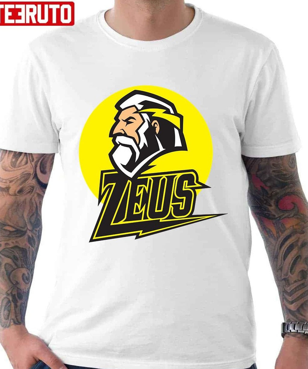 Art Zeus Lightening God Unisex T-Shirt