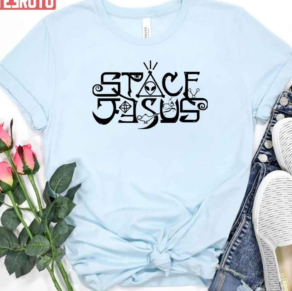 Space Jesus Logo Unisex T-Shirt