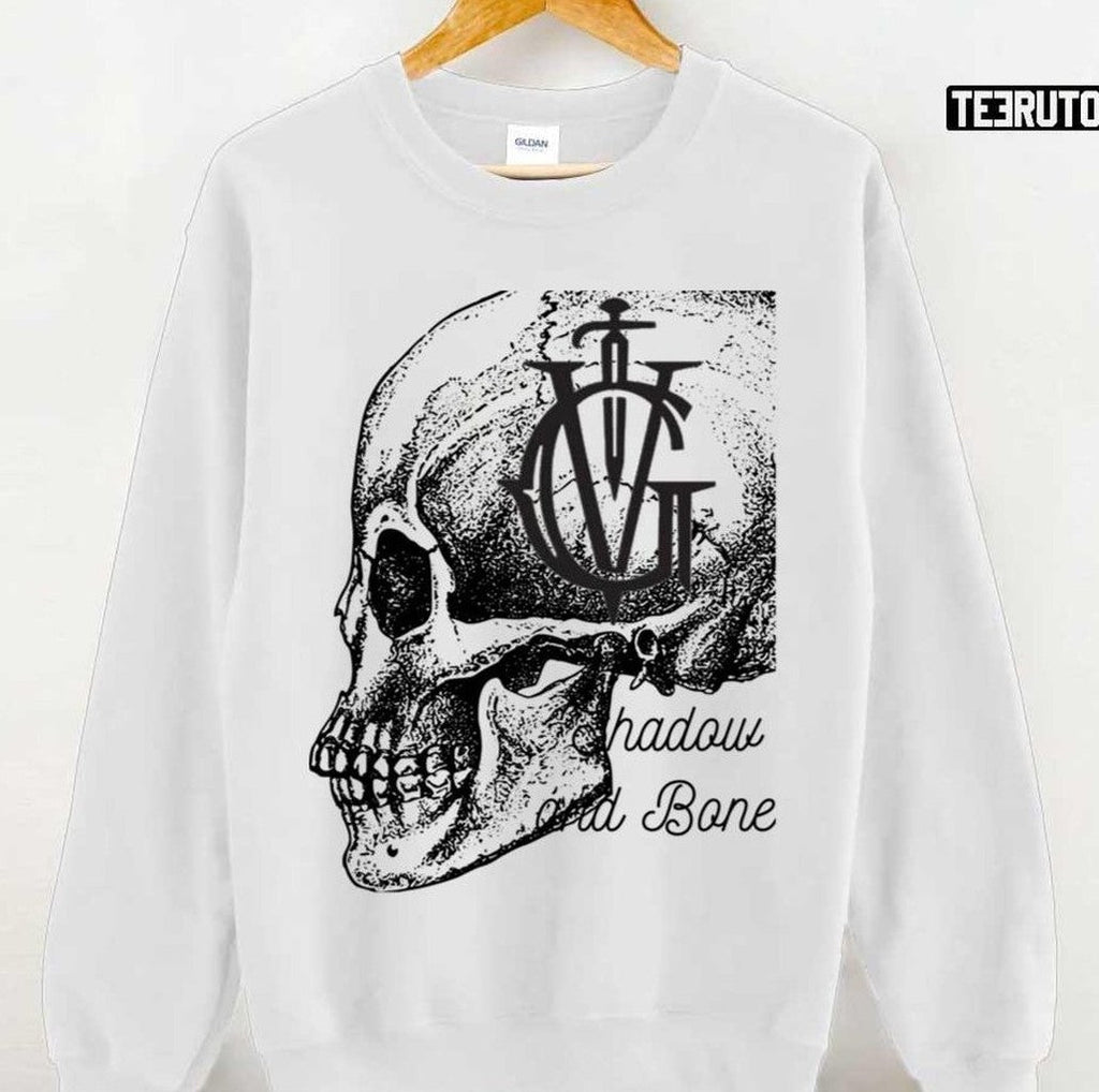 Skull Shadow And Bone Series Perfect Gift Unisex T-Shirt