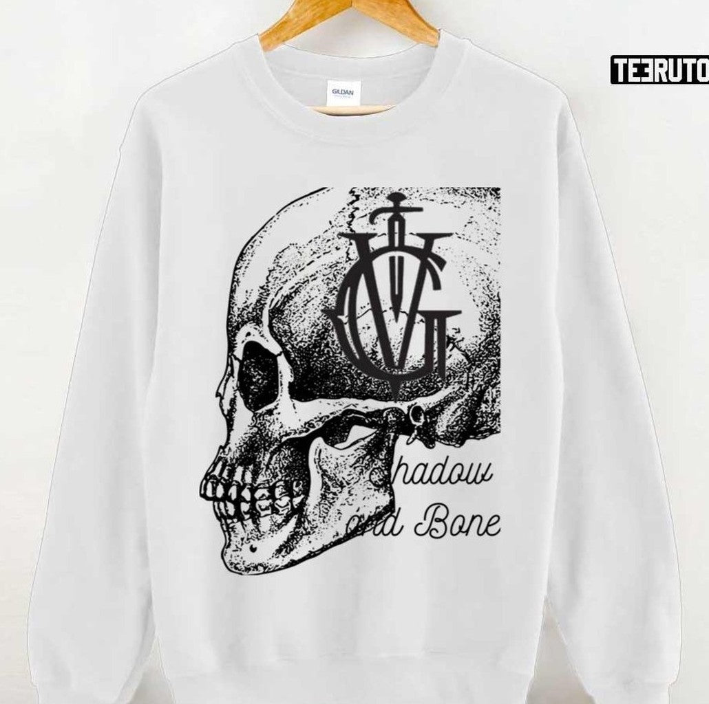 Skull Shadow And Bone Series Perfect Gift Unisex T-Shirt