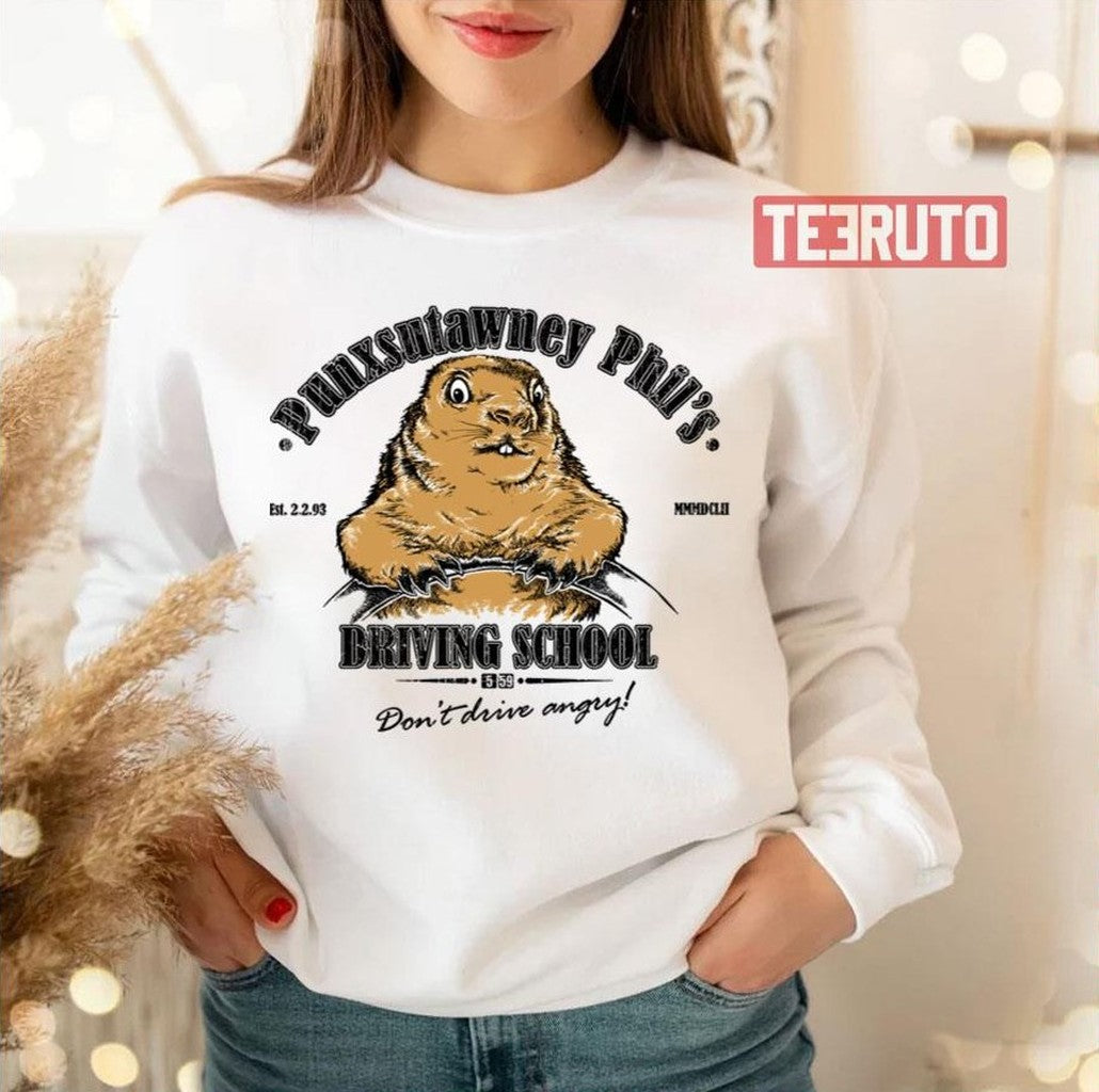 Punxsutawney Phil's Driving School Bill Murray Unisex T-Shirt