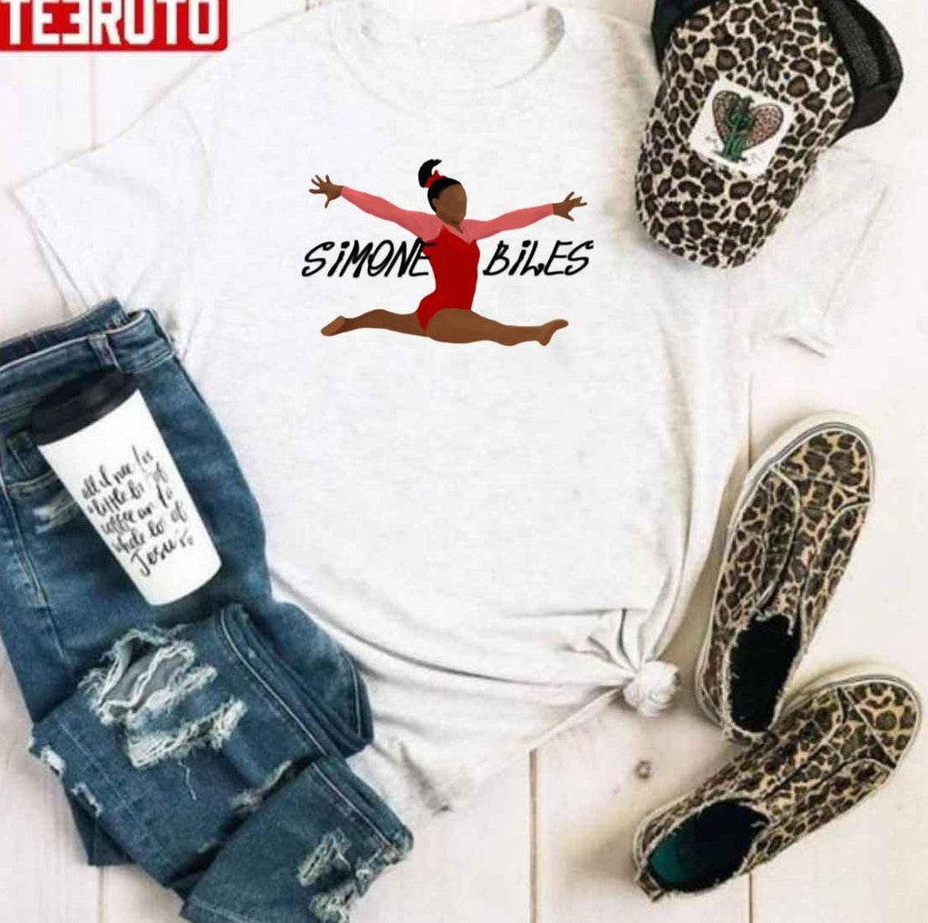 Art Simone Biles Gymnastics Unisex Hoodie