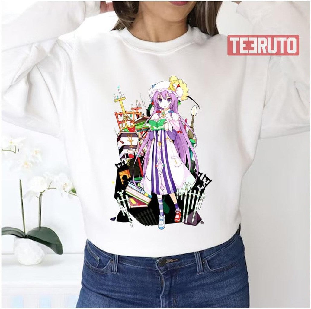 Patchouli Knowledge Touhou Project Unisex Sweatshirt