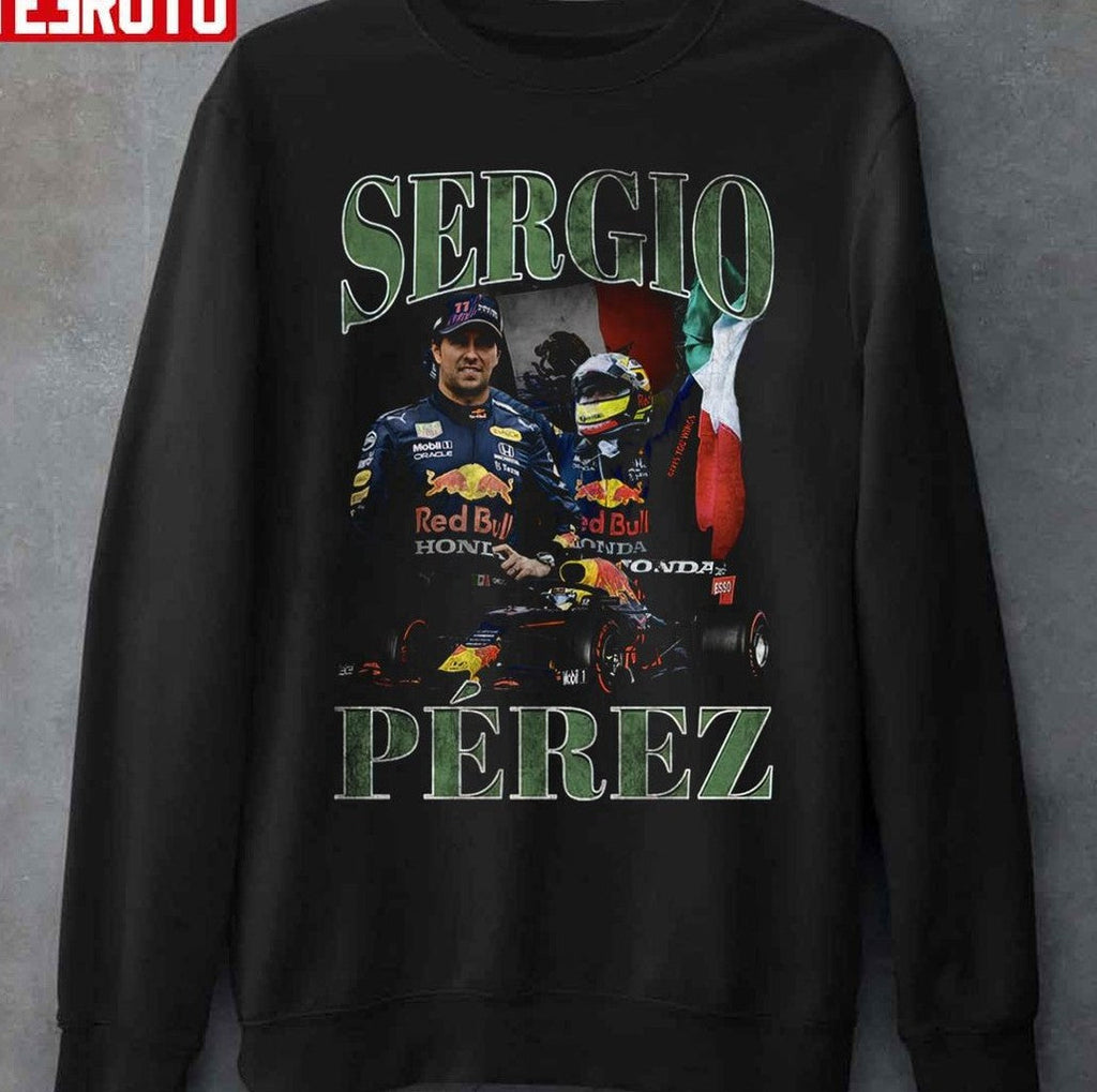 Sergio Perez Vintage Bootleg 90s Unisex T-Shirt