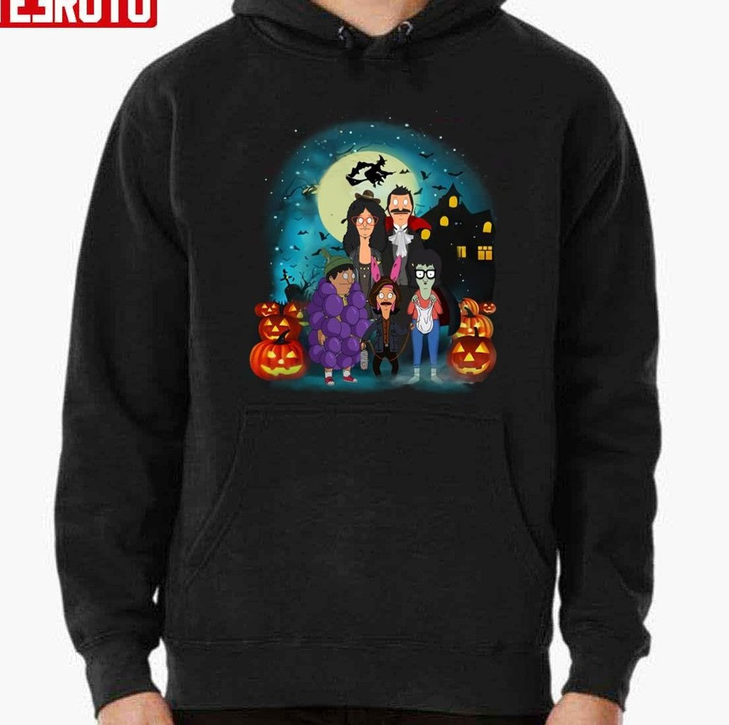 Official Halloween Bobâ€™s Burgers Family Unisex T-Shirt