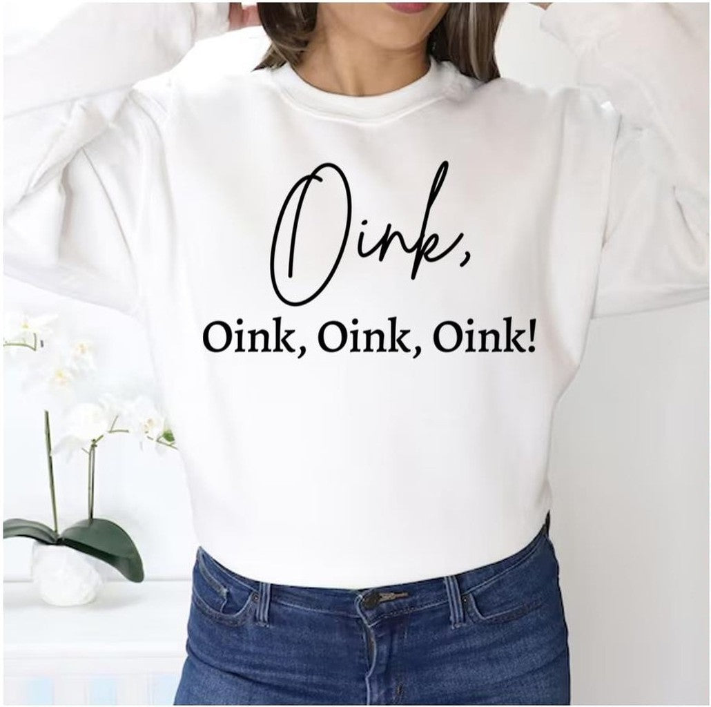Oink Oink Oink Oink Succession Unisex Sweatshirt