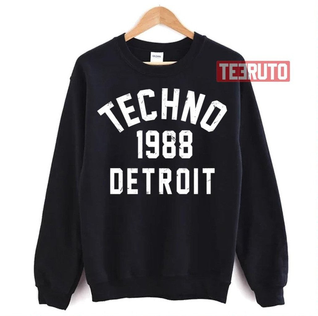 Techno 1988 Detroit Logo Unisex T-Shirt