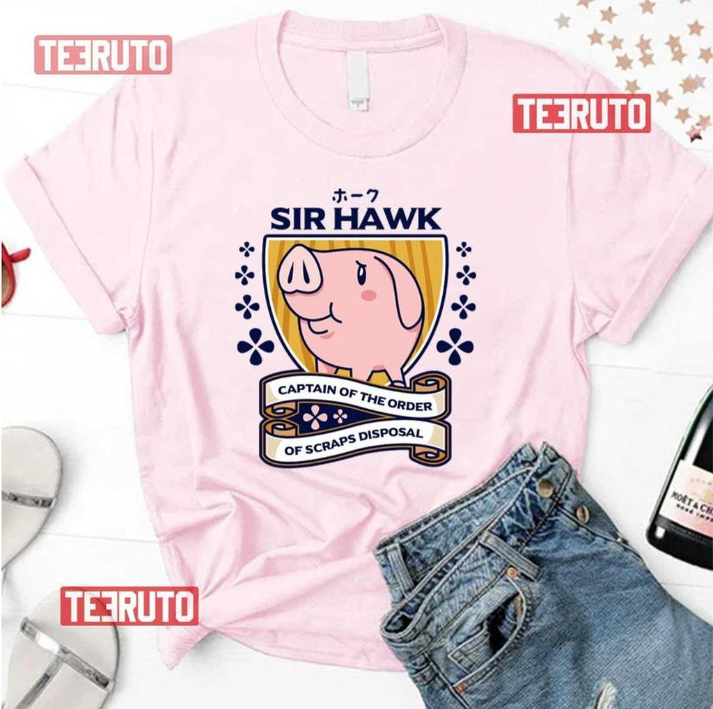 Sir Hawk Seven Deadly Sins Unisex T-Shirt