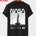 Nasa Artemis Sls Space Launch System Worm Insignia Logo Unisex T-shirt