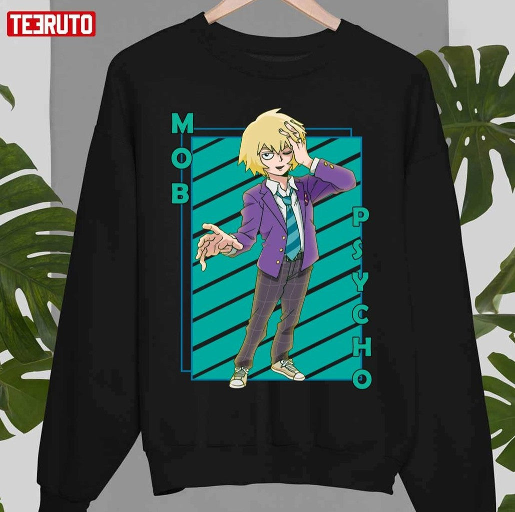 Teruki Hanazawa Mob Psycho 100 Mobu Saiko Hyaku Unisex T-Shirt