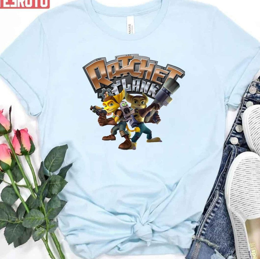 Attitude Is A Little Thing Sesuatu Ratchet &amp; Clank Game Unisex T-Shirt