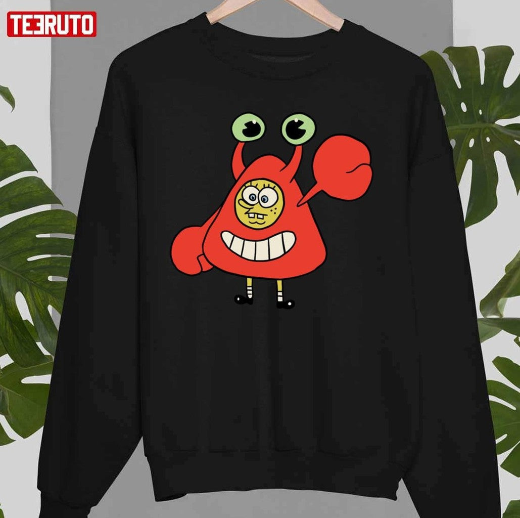 Mr Krabs Costume Halloween Spongebob Unisex Sweatshirt