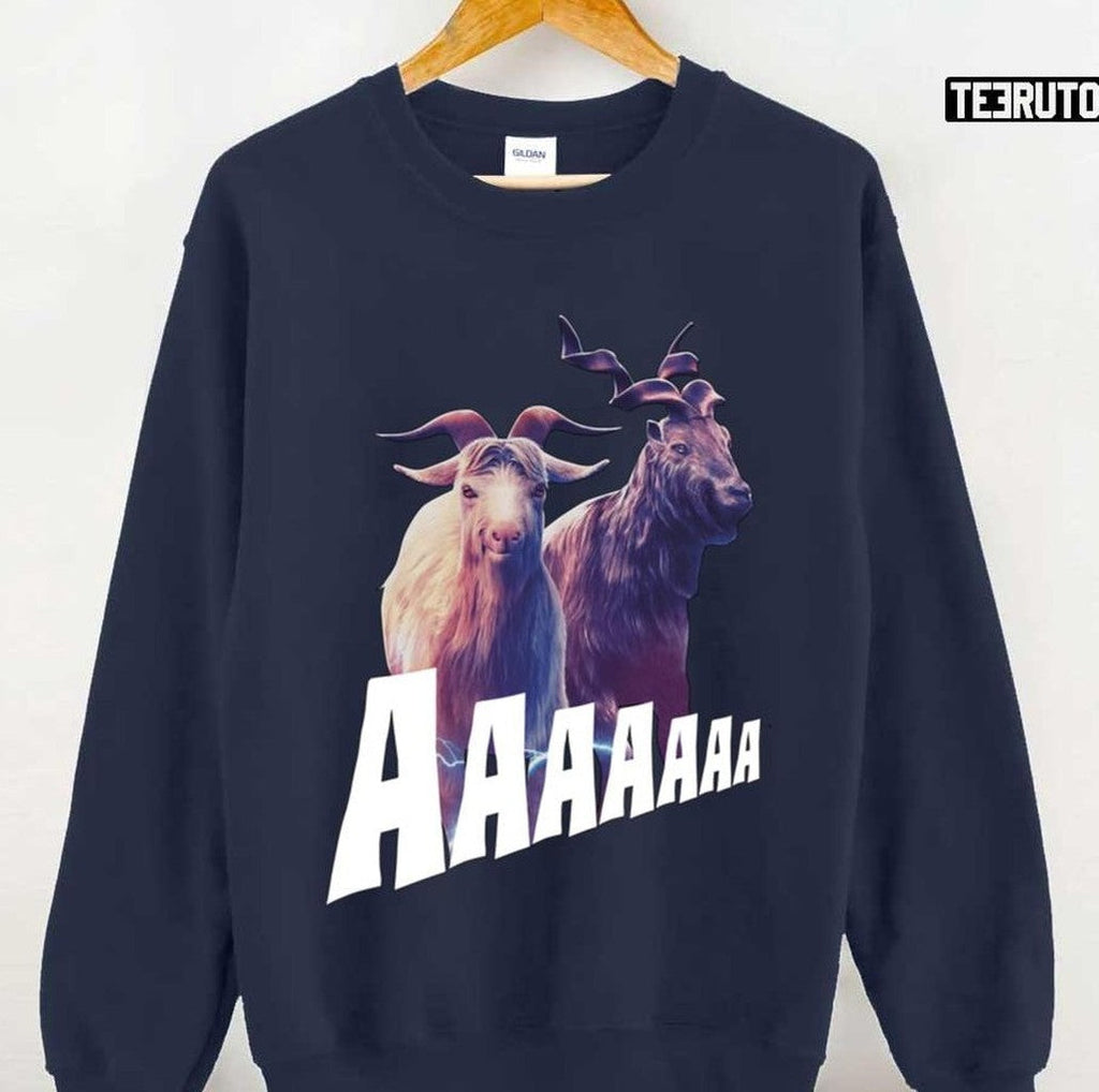 Screaming Goats Funny Unisex T-shirt