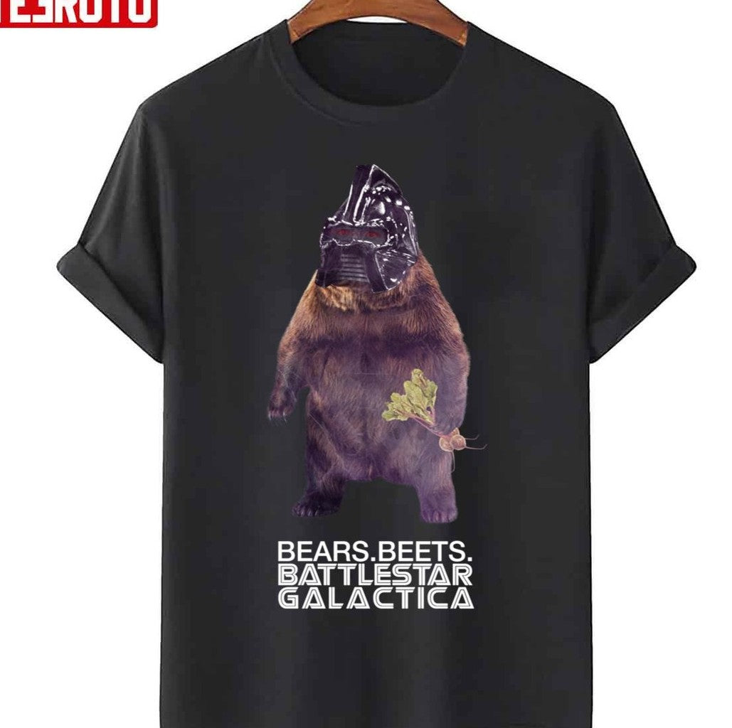 Bears Beets Battlestar Galactica Unisex T-Shirt