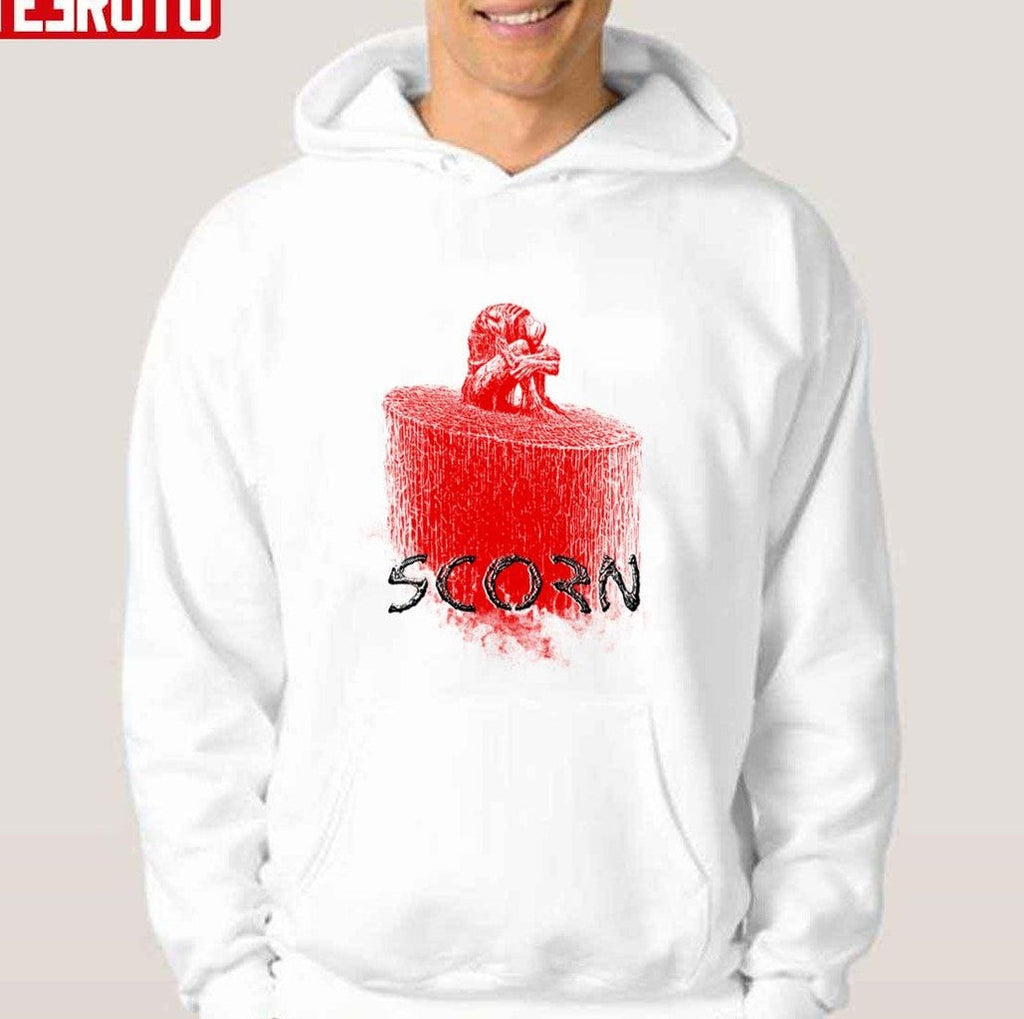 Red Scorn Art Unisex Hoodie