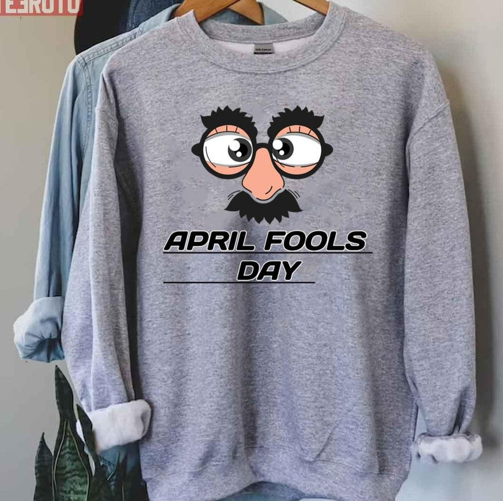 April Fools Day Funny Disguise Face Unisex T-Shirt