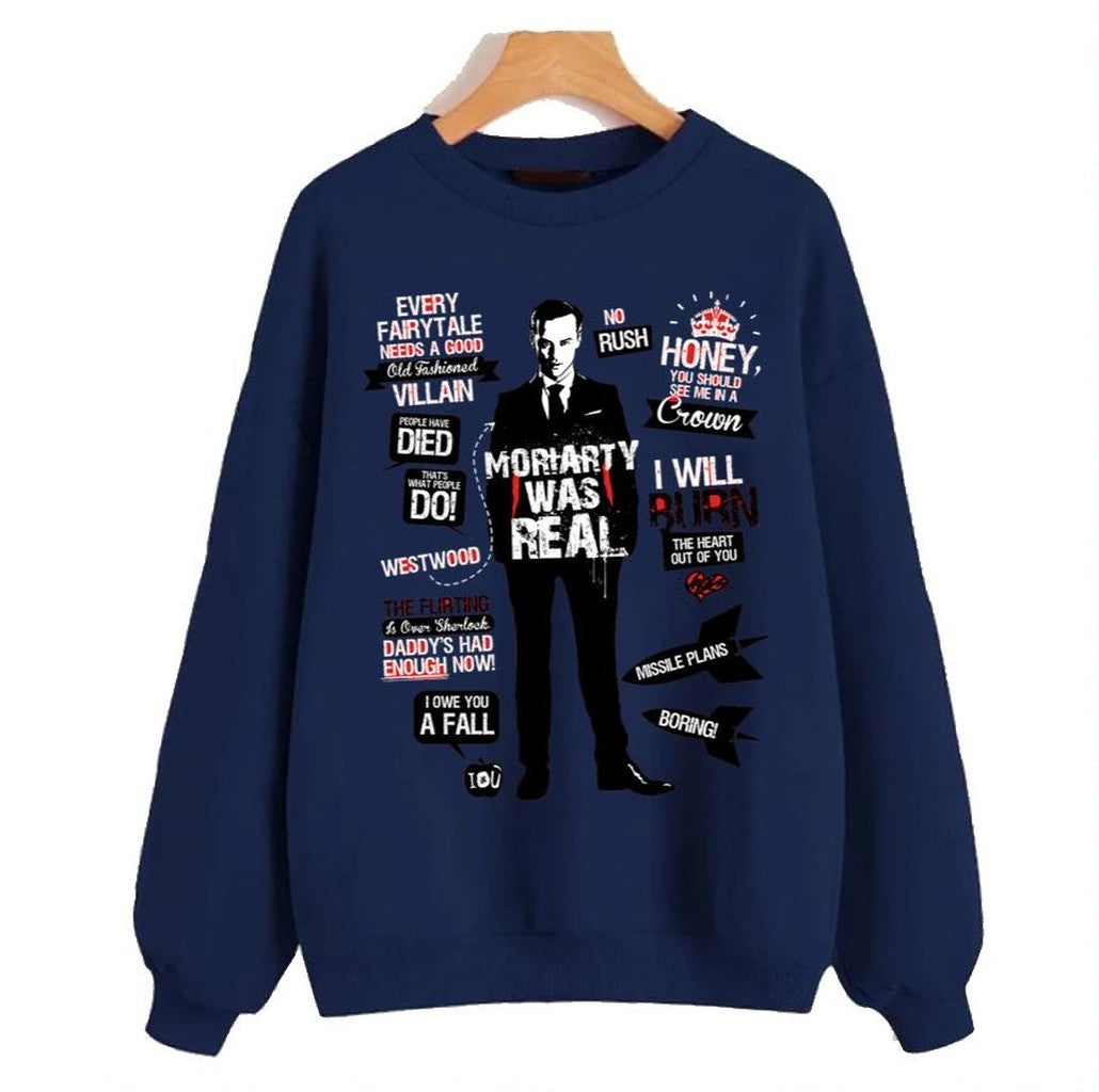 Moriarty Was Real Detective Unisex Sweatshirt