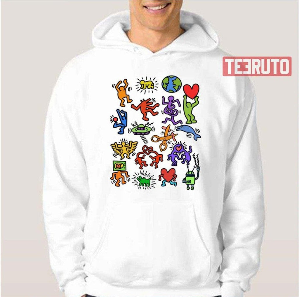 Symbols Keith Haring Unisex T-Shirt