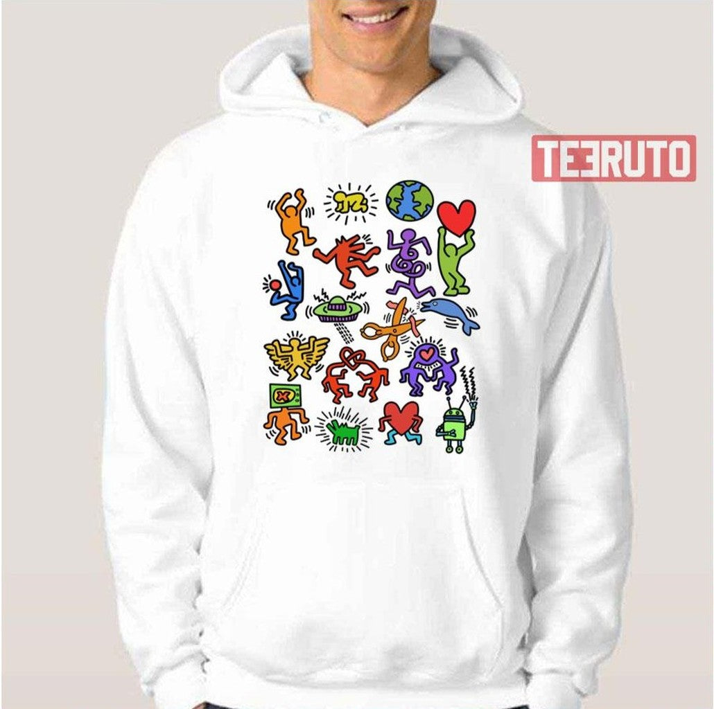 Symbols Keith Haring Unisex T-Shirt