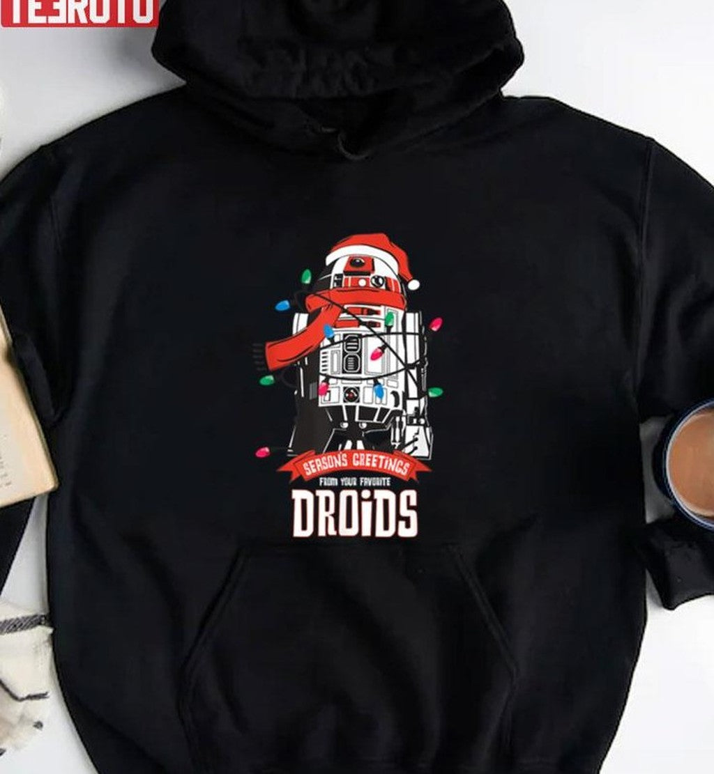 Seasons Greetings From Your Favourite Droids Holiday Unisex Sweatshirt