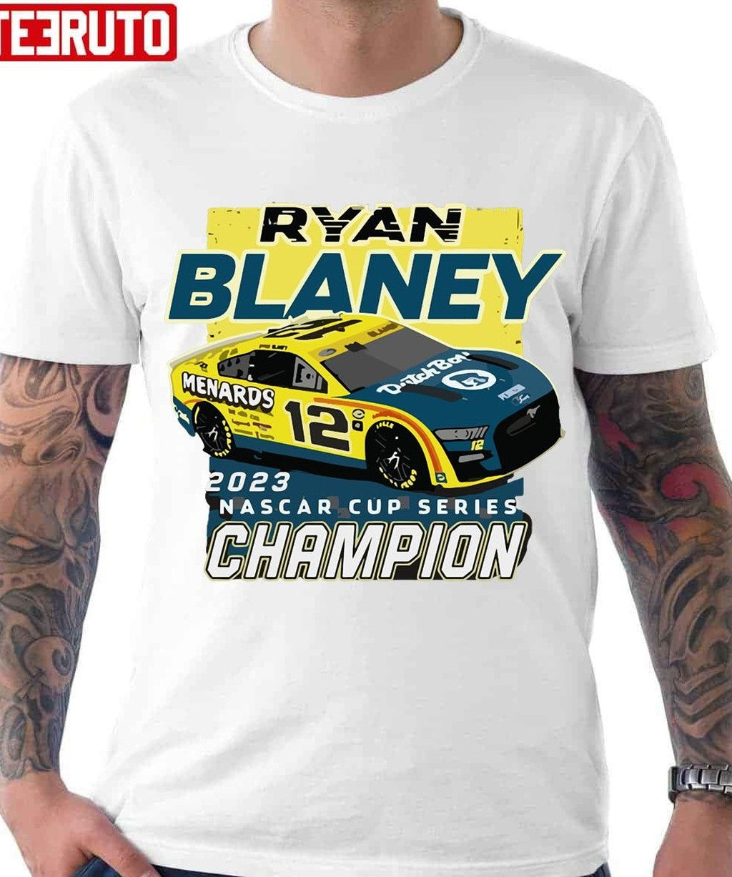 2023 Ryan Blaney Championship Car Unisex T-Shirt