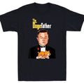 The Dogefather Dogecoin Doge Hodl On Moon Crypto Meme Unisex T-Shirt