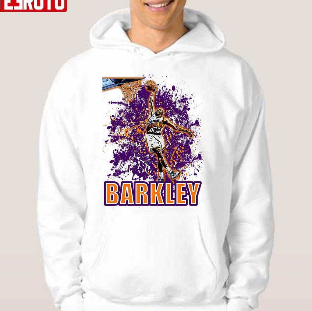Phoenix Suns Colorful Art Charles Barkley Unisex Hoodie