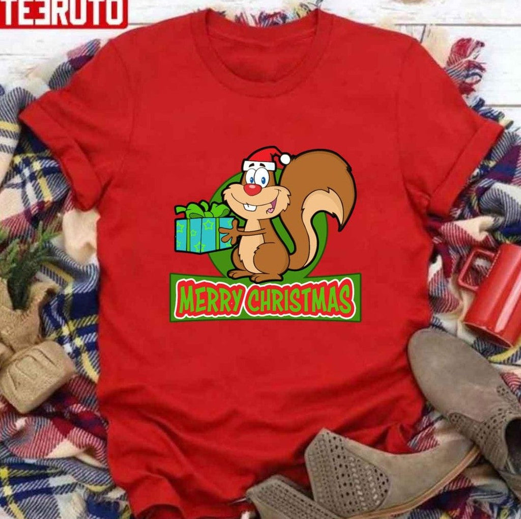 Squirrel Christmas 2023 Unisex Sweatshirt